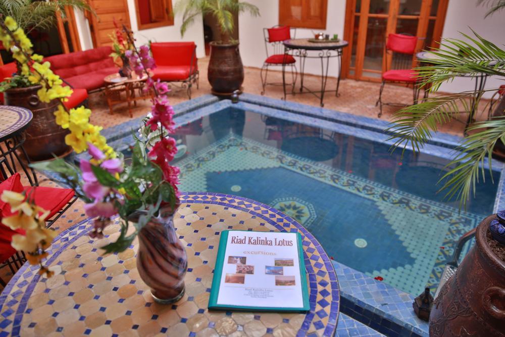 Riad Kalinka Lotus Marrakesz Zewnętrze zdjęcie